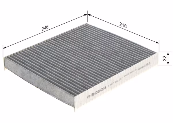 BOSCH Filtro, Aria abitacolo
