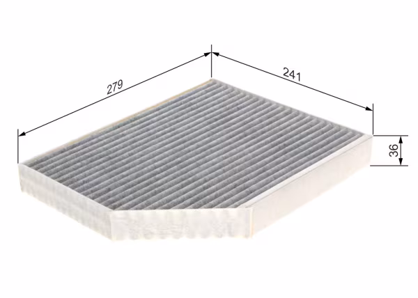 BOSCH Filtro, Aria abitacolo