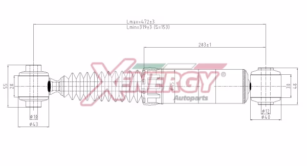 AP XENERGY Ammortizzatore