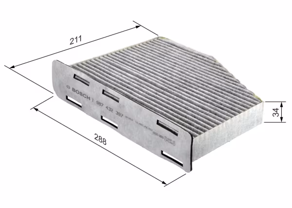 BOSCH Filtro, Aria abitacolo