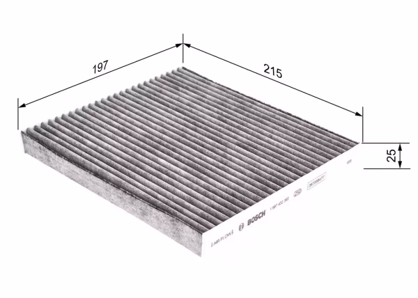 BOSCH Filtro, Aria abitacolo