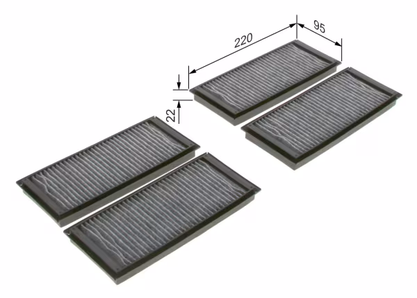 BOSCH Filtro, Aria abitacolo