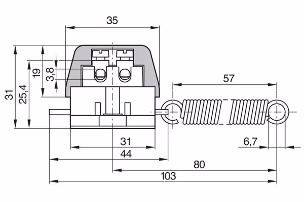 BOSCH Interruttore/Comando/Innesto