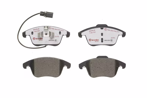 BREMBO Kit pastiglie freno, Freno a disco