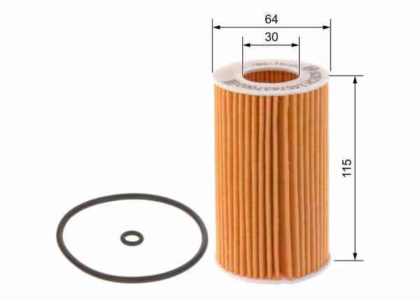 BOSCH Filtro olio