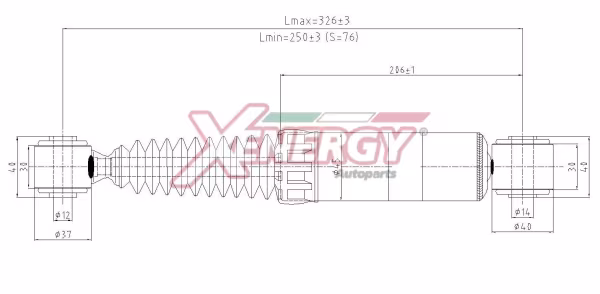 AP XENERGY Ammortizzatore