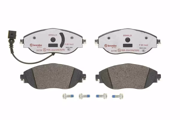 BREMBO Kit pastiglie freno, Freno a disco