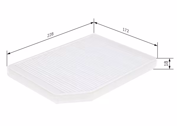 BOSCH Filtro, Aria abitacolo