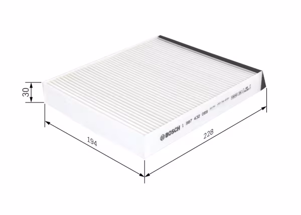 BOSCH Filtro, Aria abitacolo