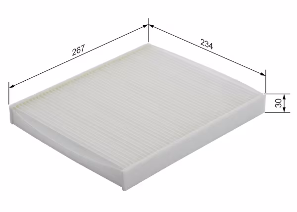 BOSCH Filtro, Aria abitacolo