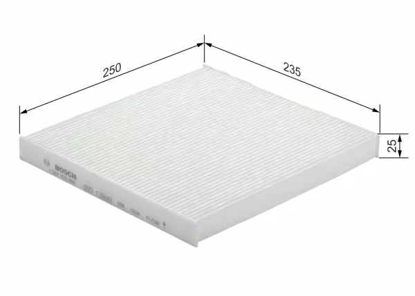 BOSCH Filtro, Aria abitacolo