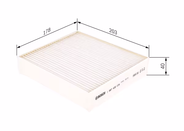BOSCH Filtro, Aria abitacolo