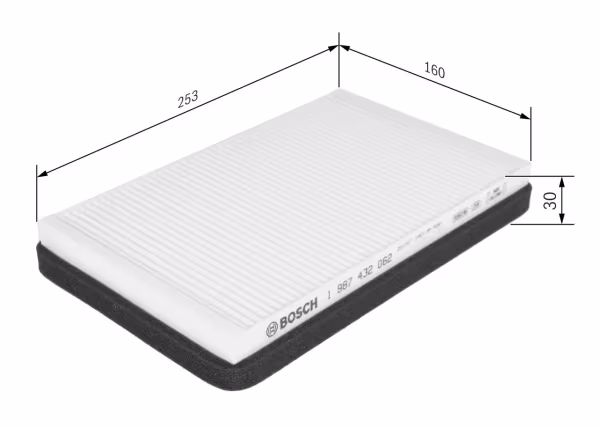 BOSCH Filtro, Aria abitacolo
