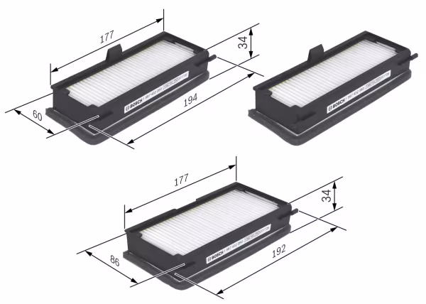 BOSCH Filtro, Aria abitacolo