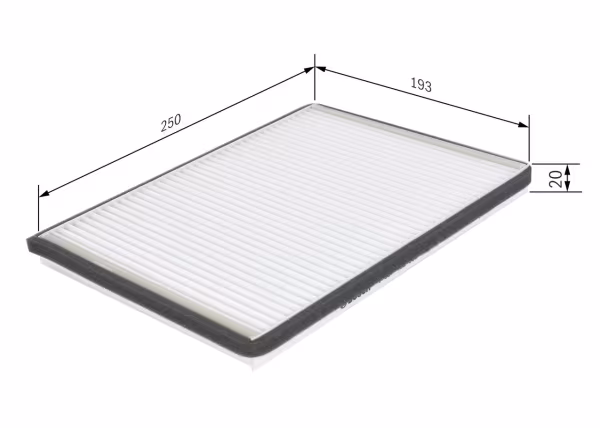 BOSCH Filtro, Aria abitacolo