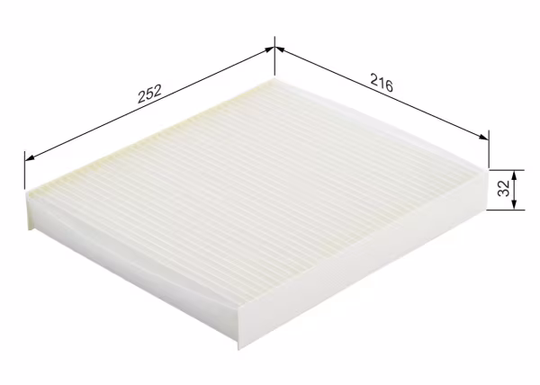 BOSCH Filtro, Aria abitacolo