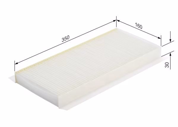 BOSCH Filtro, Aria abitacolo