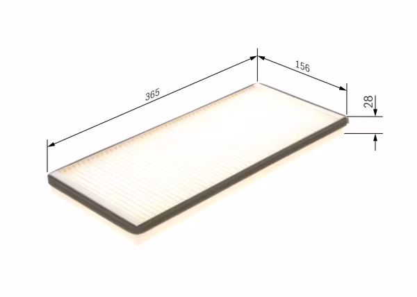 BOSCH Filtro, Aria abitacolo