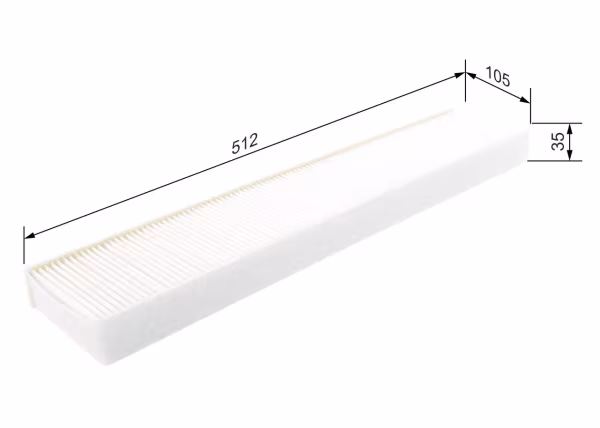 BOSCH Filtro, Aria abitacolo