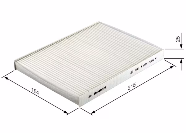 BOSCH Filtro, Aria abitacolo