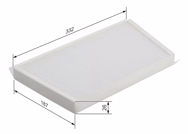 BOSCH Filtro, Aria abitacolo