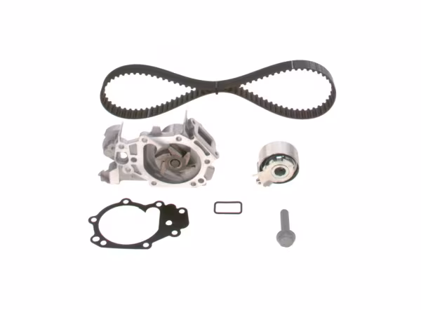 BOSCH Pompa acqua + Kit cinghie dentate