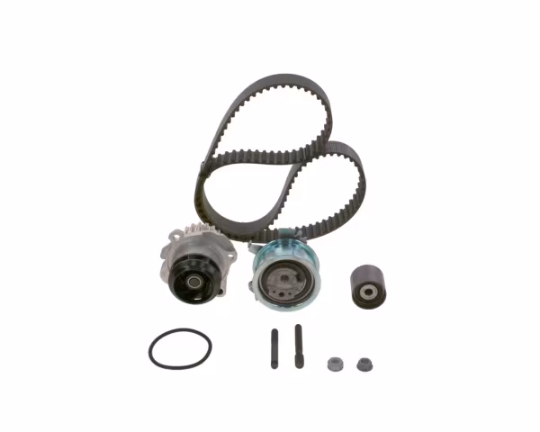 BOSCH Pompa acqua + Kit cinghie dentate