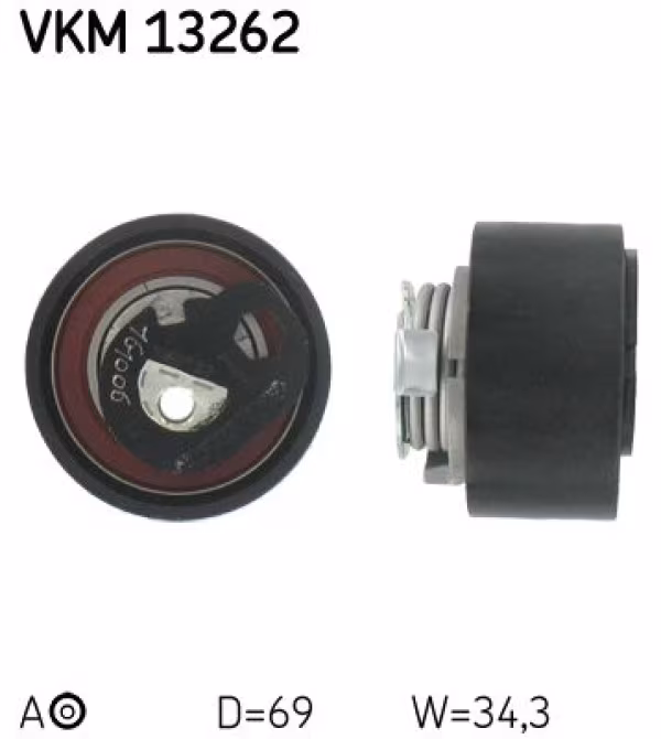 SKF Rullo tenditore, Cinghia dentata