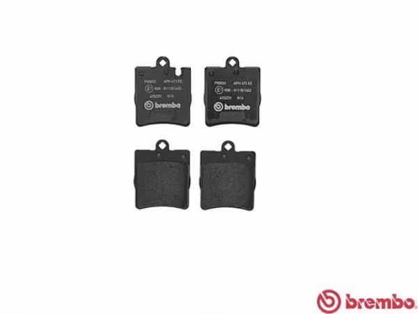 BREMBO Kit pastiglie freno, Freno a disco