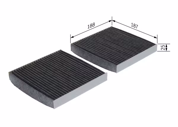 BOSCH Filtro, Aria abitacolo