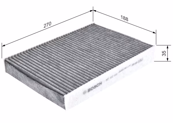 BOSCH Filtro, Aria abitacolo