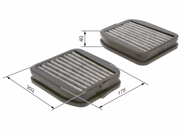 BOSCH Filtro, Aria abitacolo