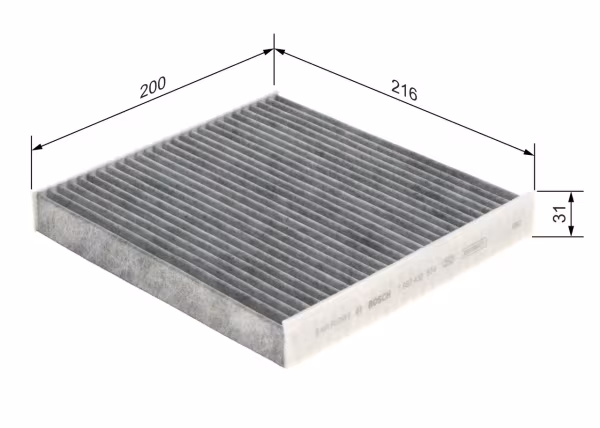 BOSCH Filtro, Aria abitacolo