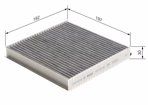 BOSCH Filtro, Aria abitacolo