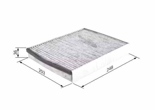 BOSCH Filtro, Aria abitacolo