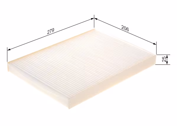 BOSCH Filtro, Aria abitacolo
