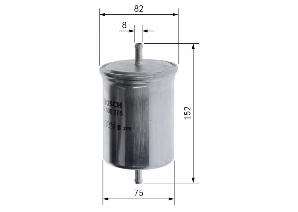 BOSCH Filtro carburante