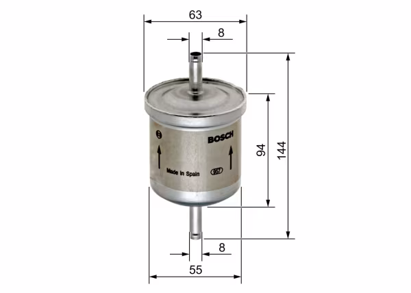 BOSCH Filtro carburante