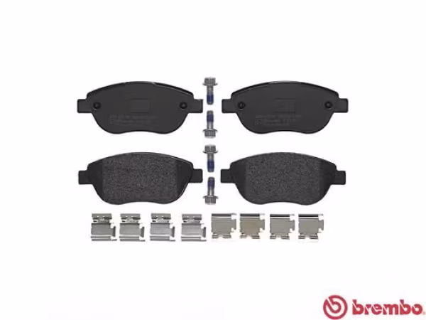BREMBO Kit pastiglie freno, Freno a disco