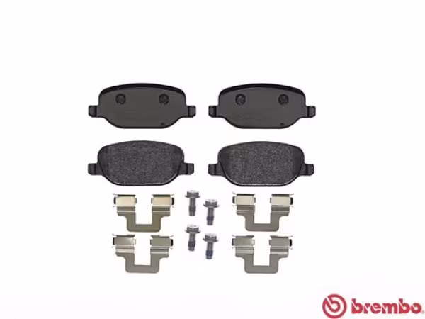BREMBO Kit pastiglie freno, Freno a disco