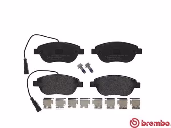 BREMBO Kit pastiglie freno, Freno a disco