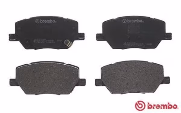 BREMBO Kit pastiglie freno, Freno a disco