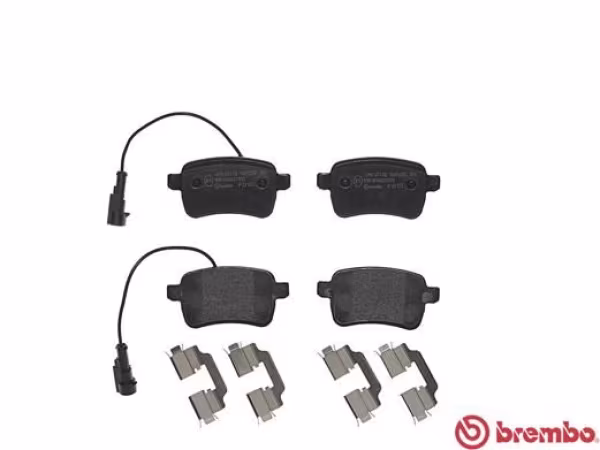 BREMBO Kit pastiglie freno, Freno a disco