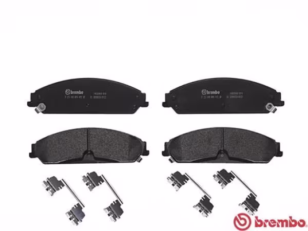 BREMBO Kit pastiglie freno, Freno a disco
