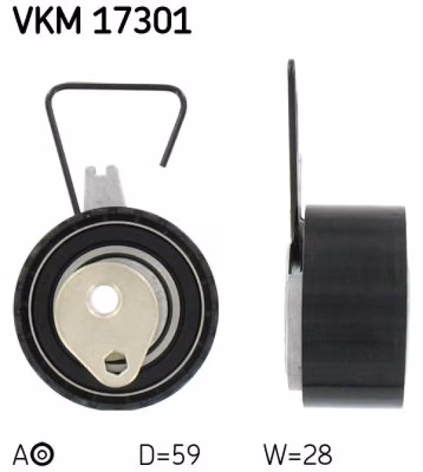 SKF Rullo tenditore, Cinghia dentata