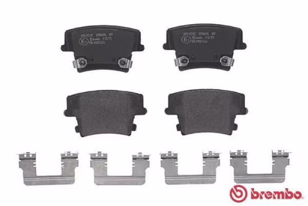BREMBO Kit pastiglie freno, Freno a disco
