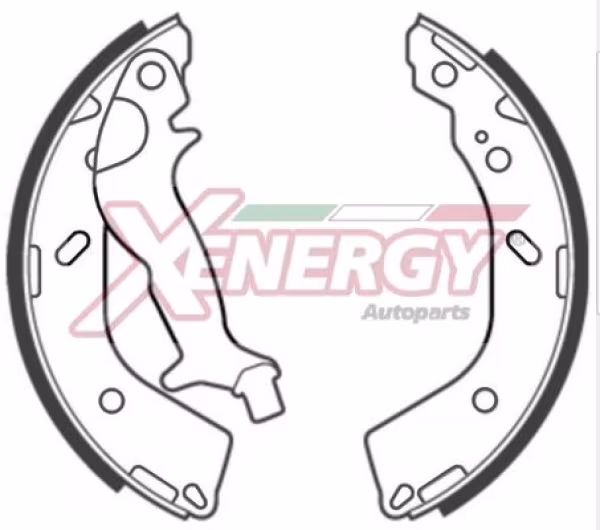 AP XENERGY Kit ganasce freno