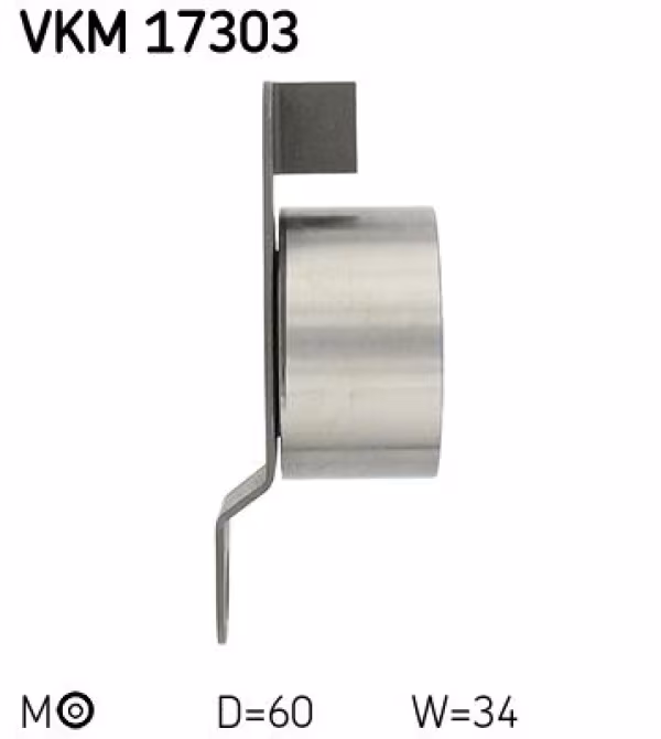 SKF Rullo tenditore, Cinghia dentata
