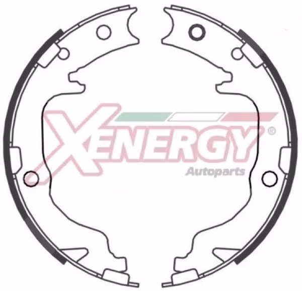 AP XENERGY Kit ganasce freno
