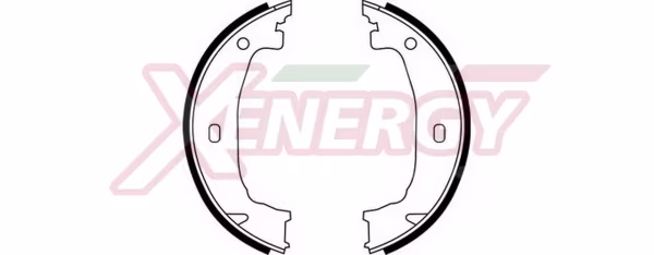AP XENERGY Kit ganasce, Freno stazionamento